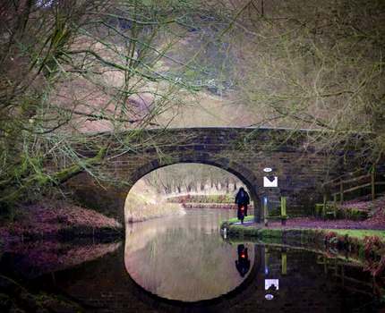 The beautiful scenery in the hills surrounding Nick's home town of Hebden Bridge